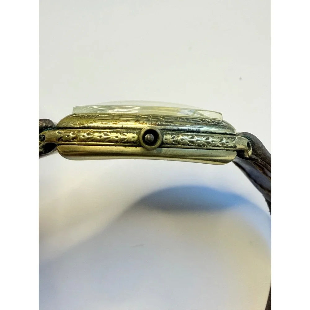 Vintage 1920s Hamilton Barrel Plain Art Deco Wristwatch